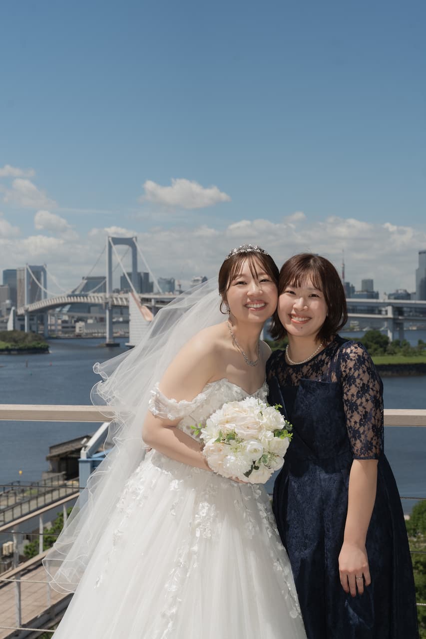 【小さな結婚式お台場店】笑顔と感謝に包まれた一日♥